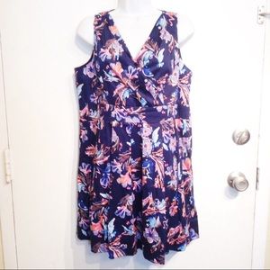 ✨5 for $25✨ Lands End Plus Size Floral Print Dress